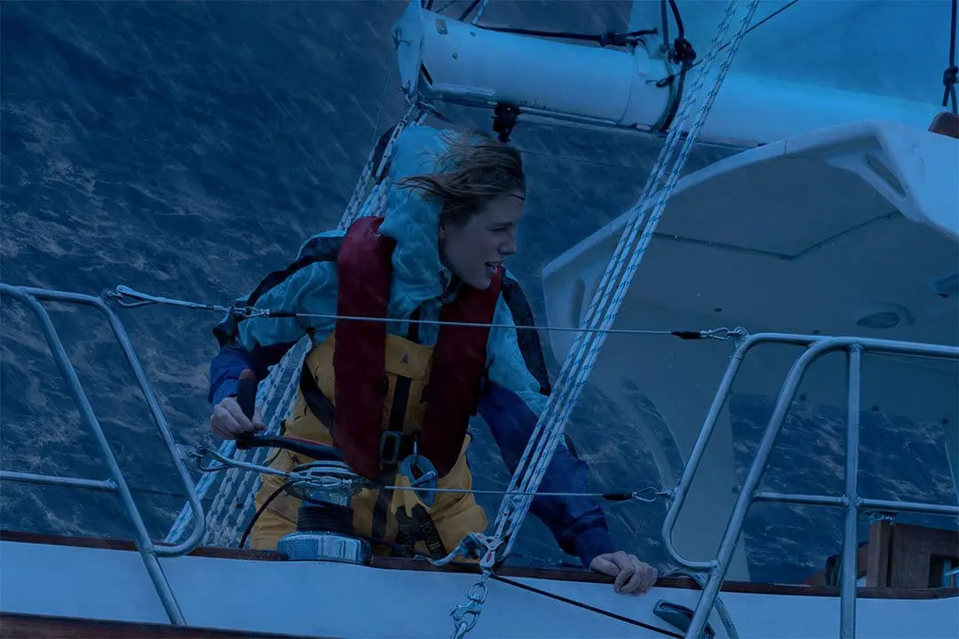  True Spirit. Teagan Croft as Jessica Watson in True Spirit. Cr. Julian Panetta/Netflix © 2023 