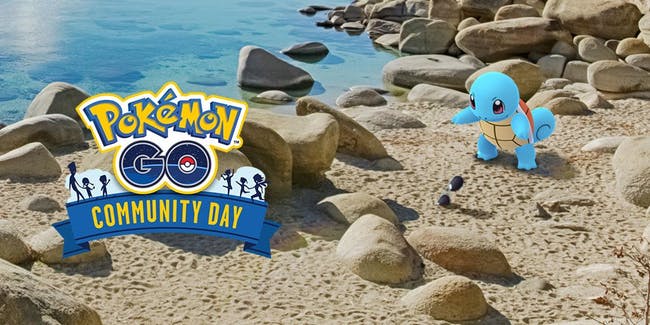 Squirtle Community Day banner