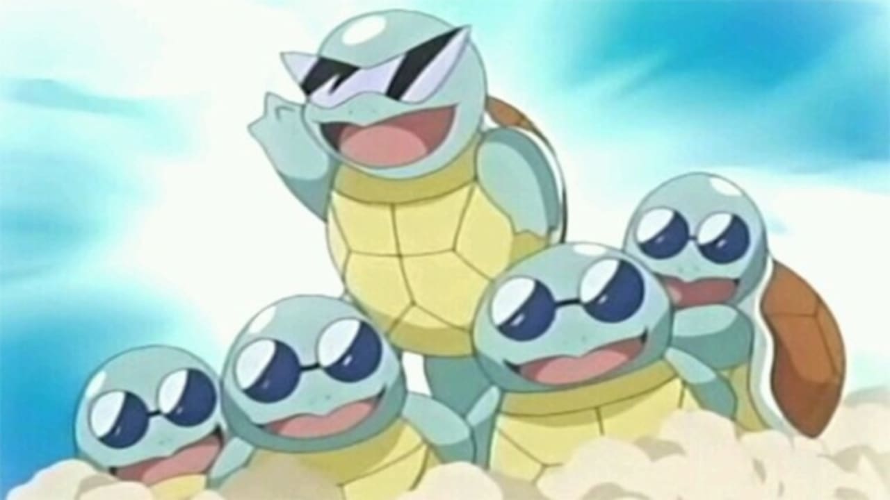 Squirtle Squad nod from the TV series