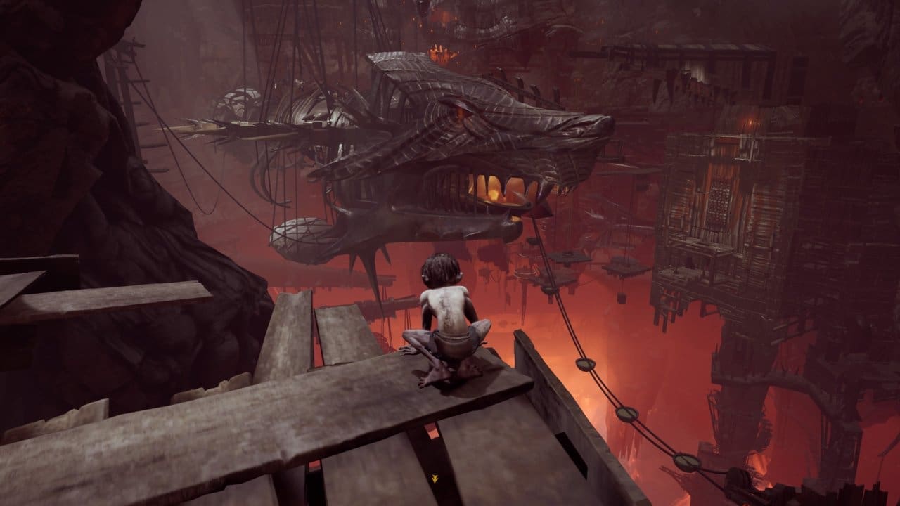 Screenshot from The Lord of the Rings: Gollum