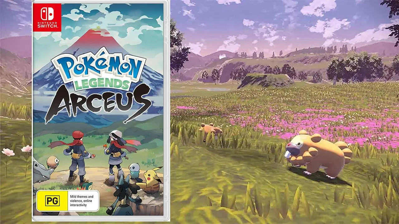 Pokémon Legends: Arceus packshot