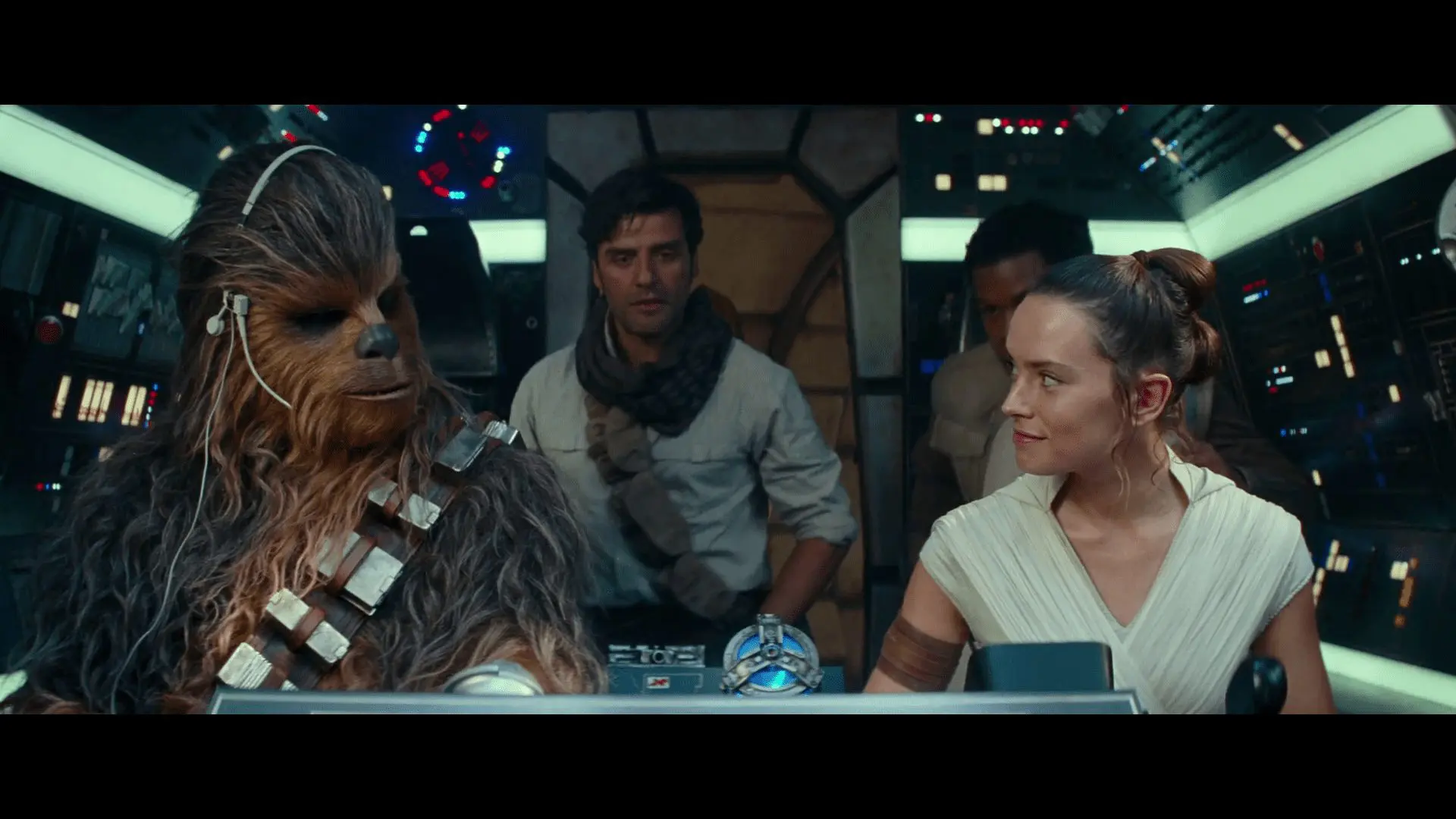 A massive explosion in space near a Star Destroyer