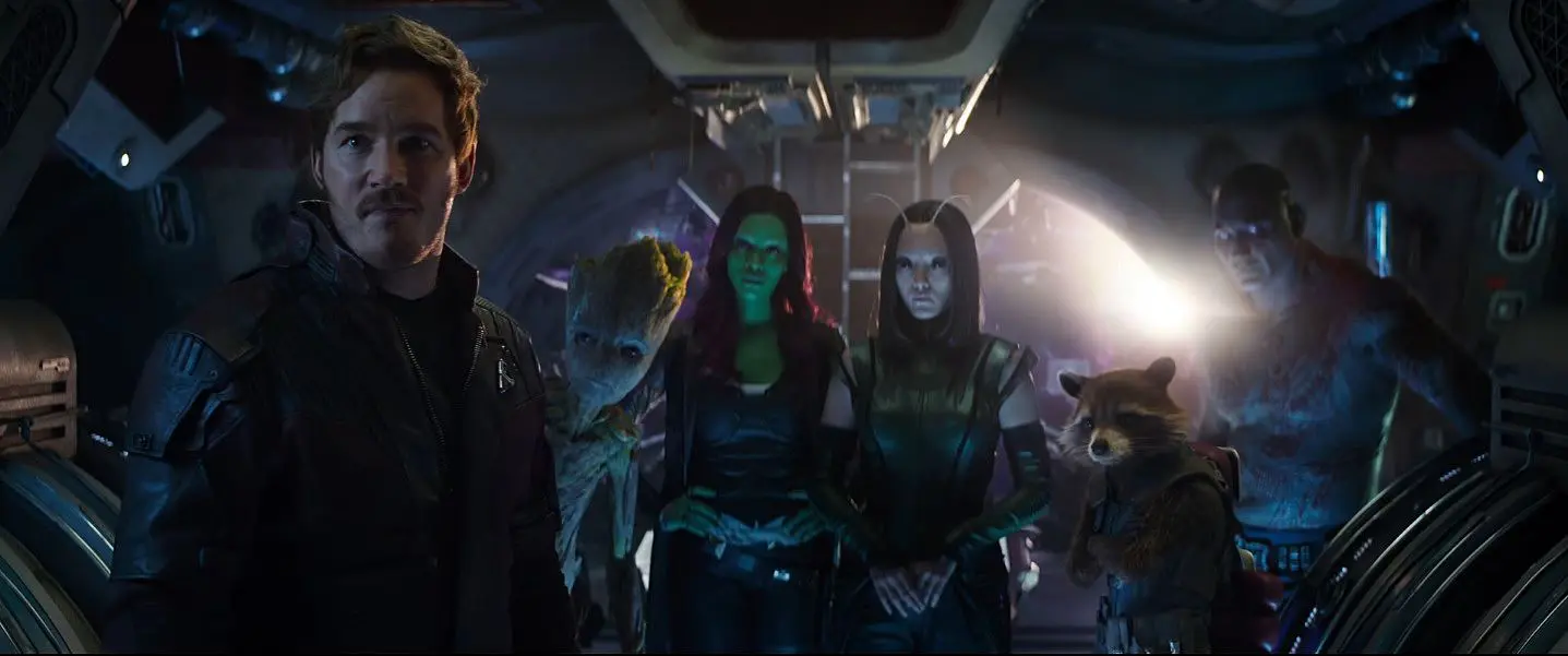 Infinity War ensemble shot