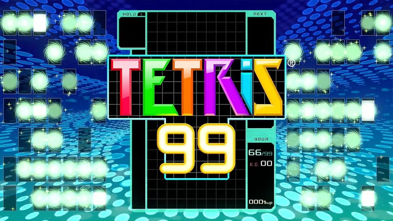 Tetris 99 gameplay