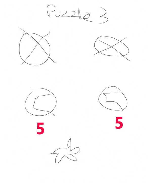Bottom-left small constellation layout with three symbols