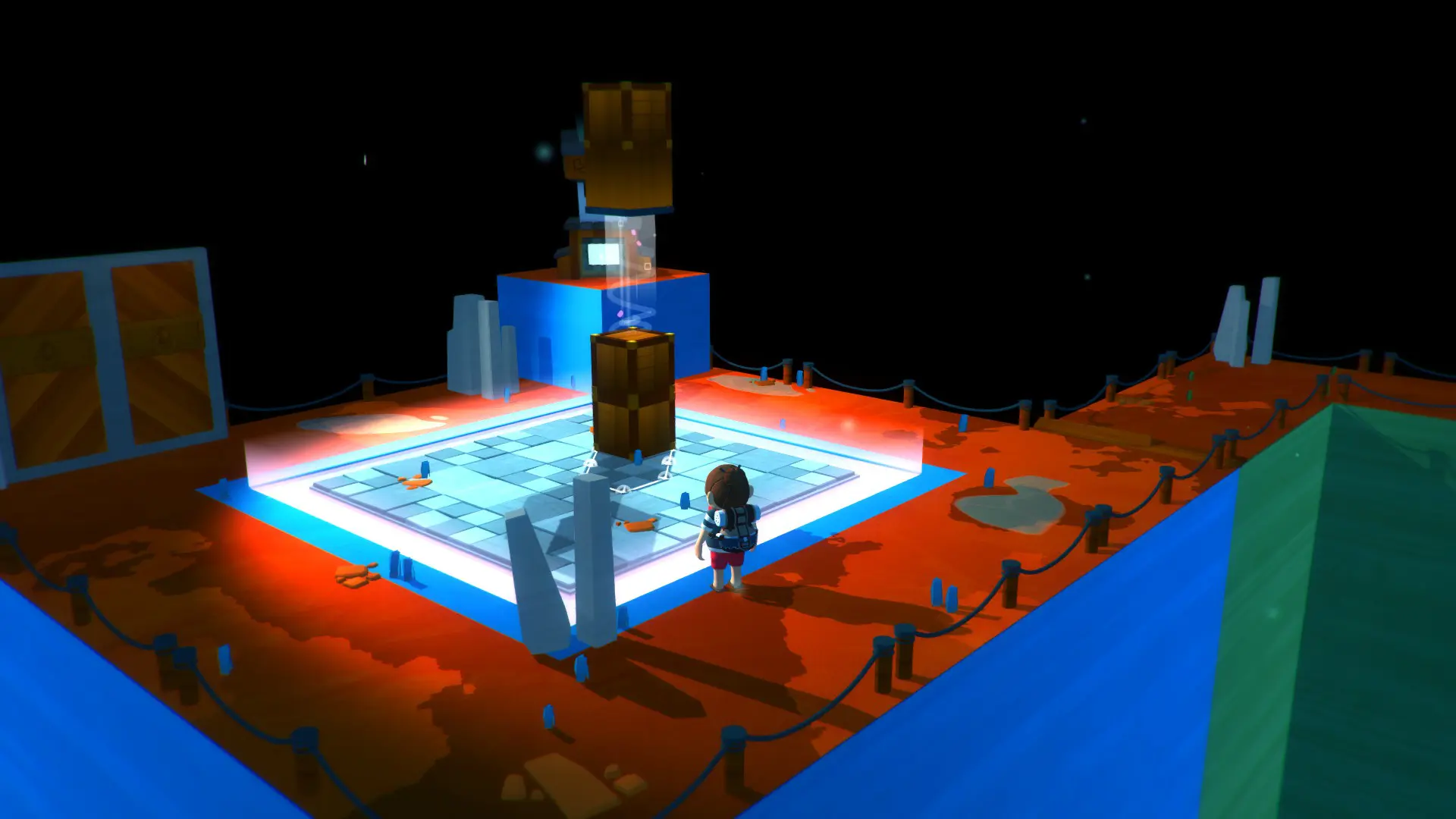 Solo puzzle area