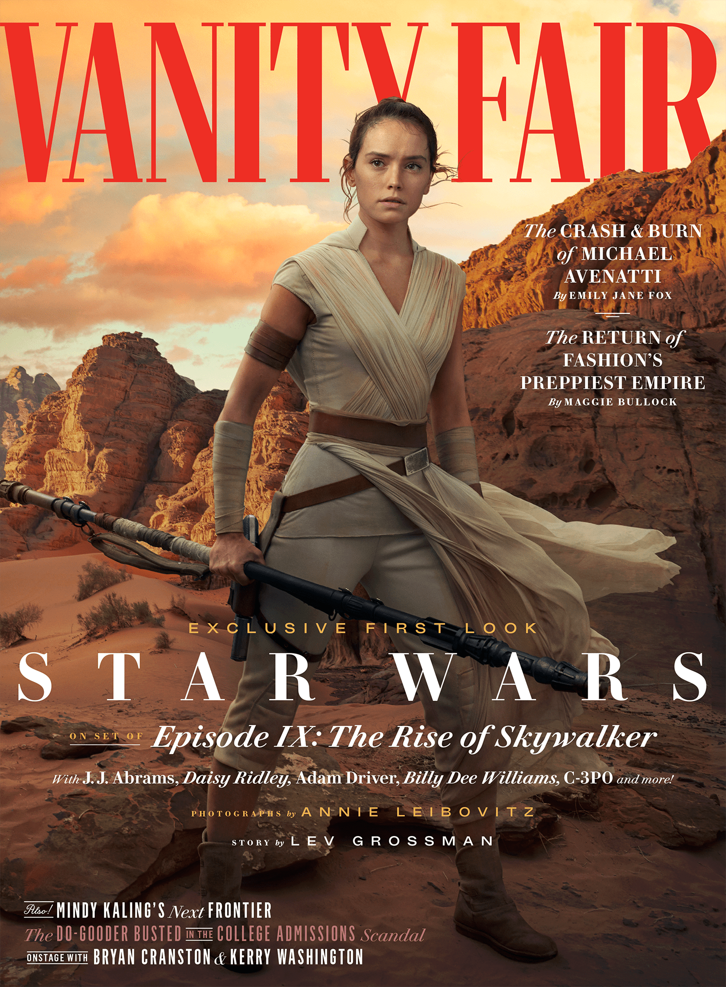 PHOTOGRAPH BY ANNIE LEIBOVITZ. VF