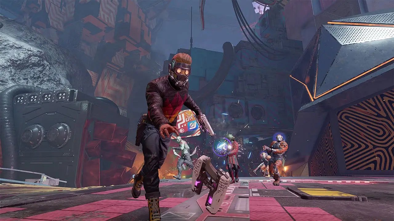 Guardians of the Galaxy gameplay screen 1