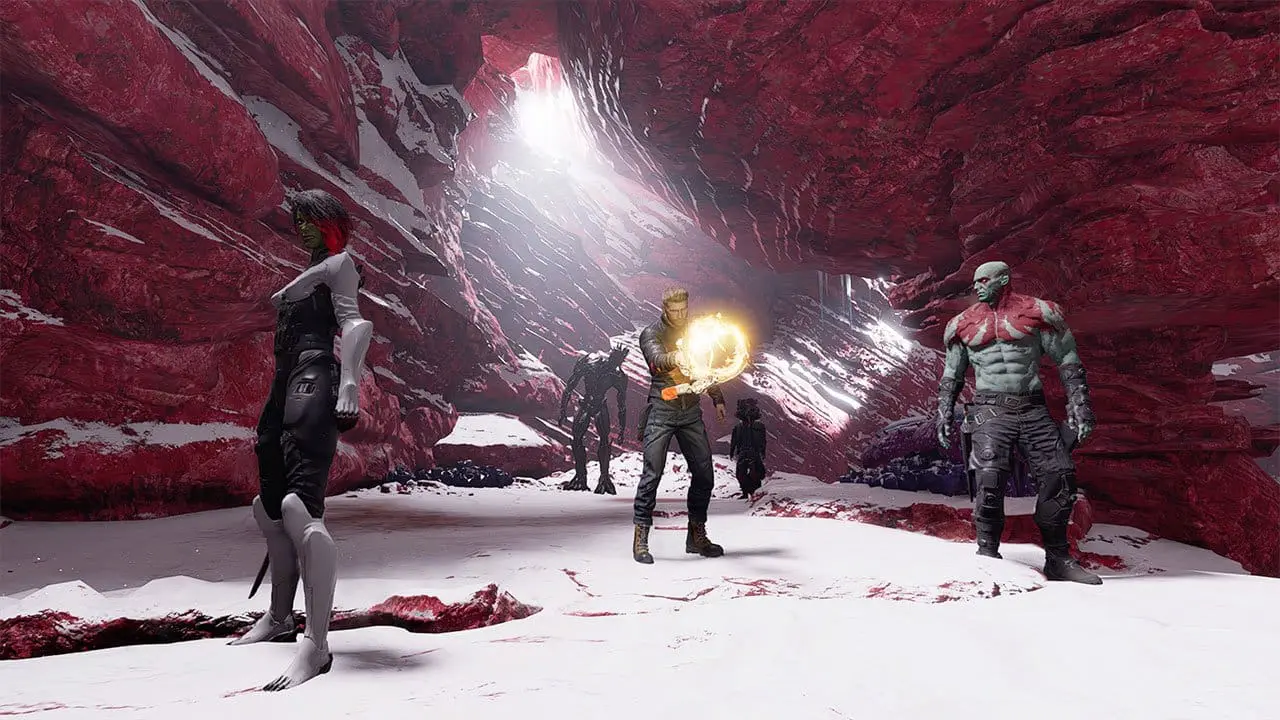 Guardians of the Galaxy gameplay screen 3