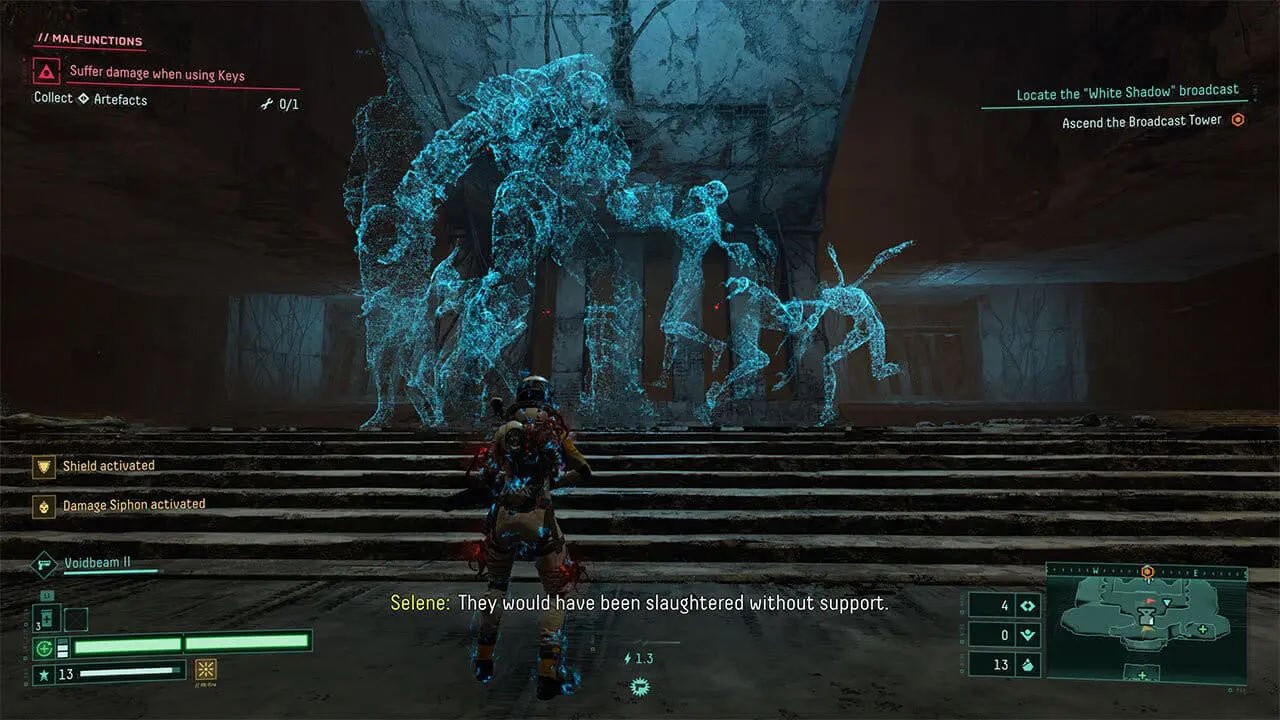 Returnal alien murals — PS5 screenshot by author