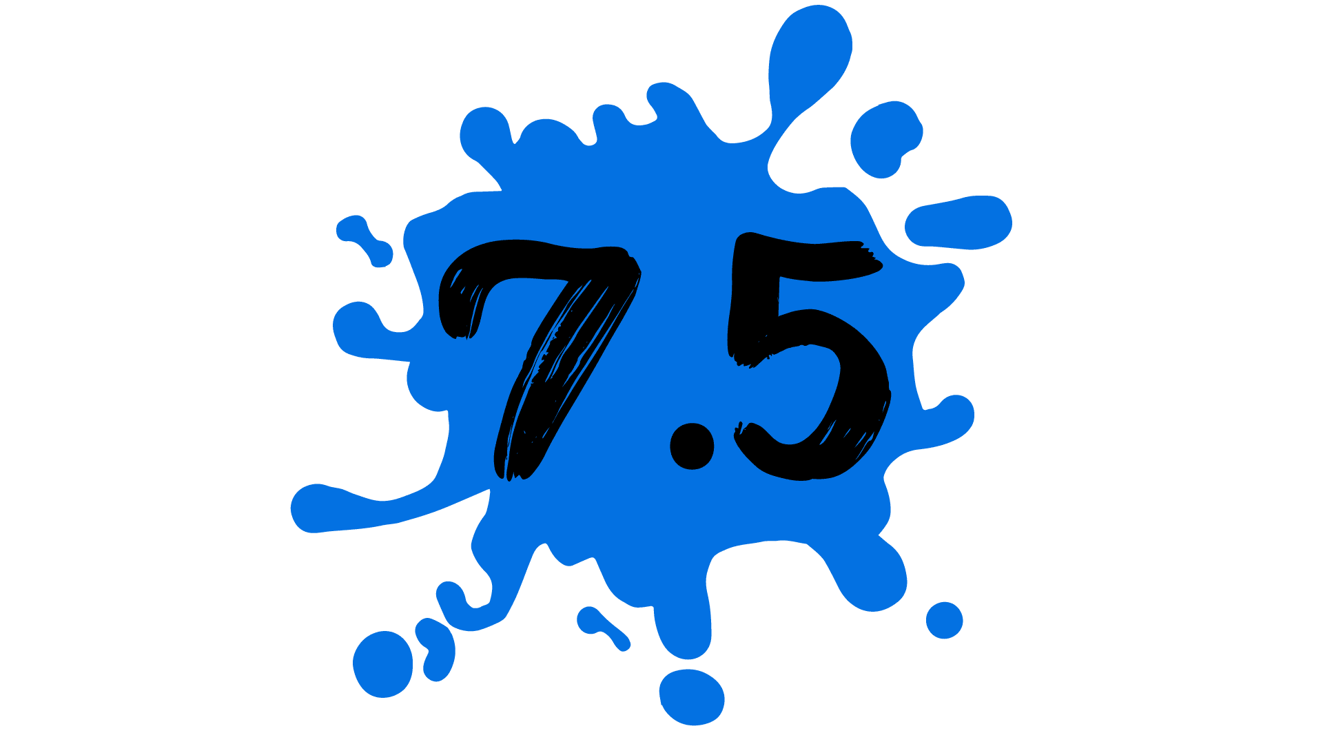 7/7.5 rating graphic