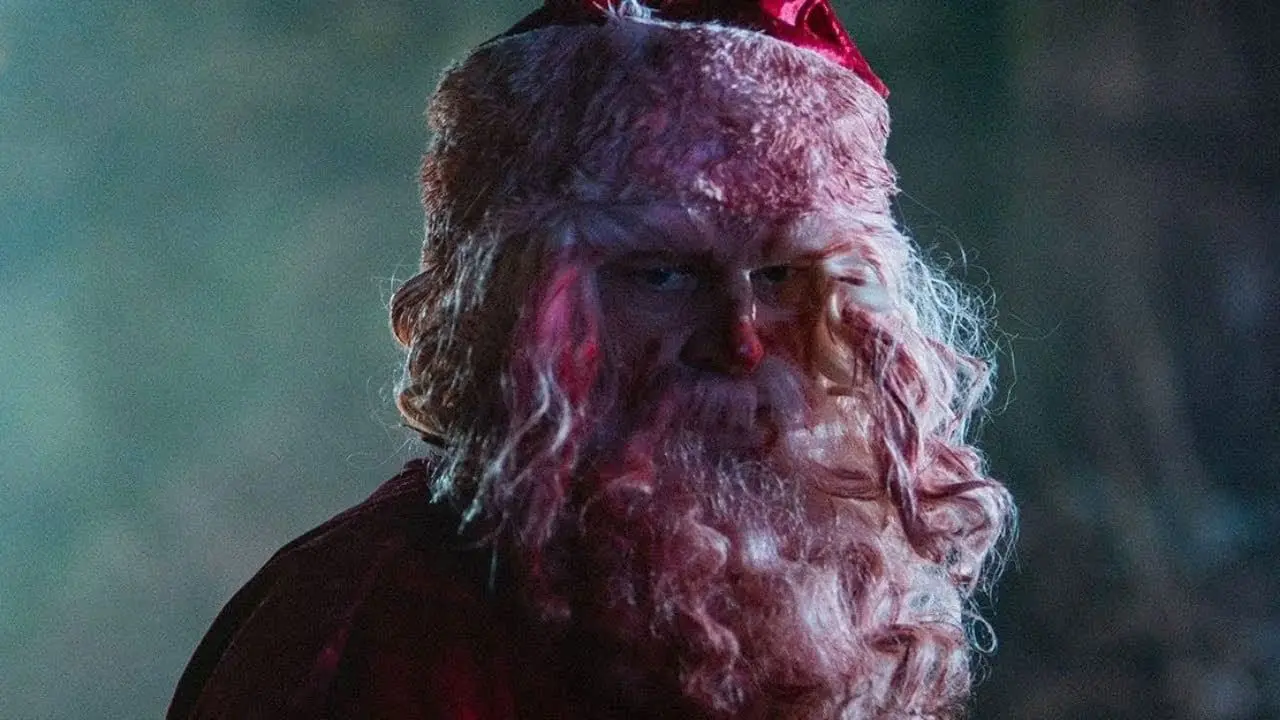 Abraham Benrubi as Santa in Christmas Bloody Christmas