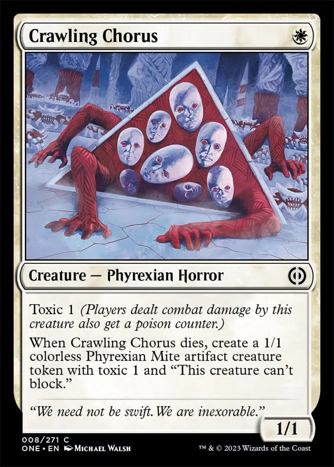 Crawling Chorus card