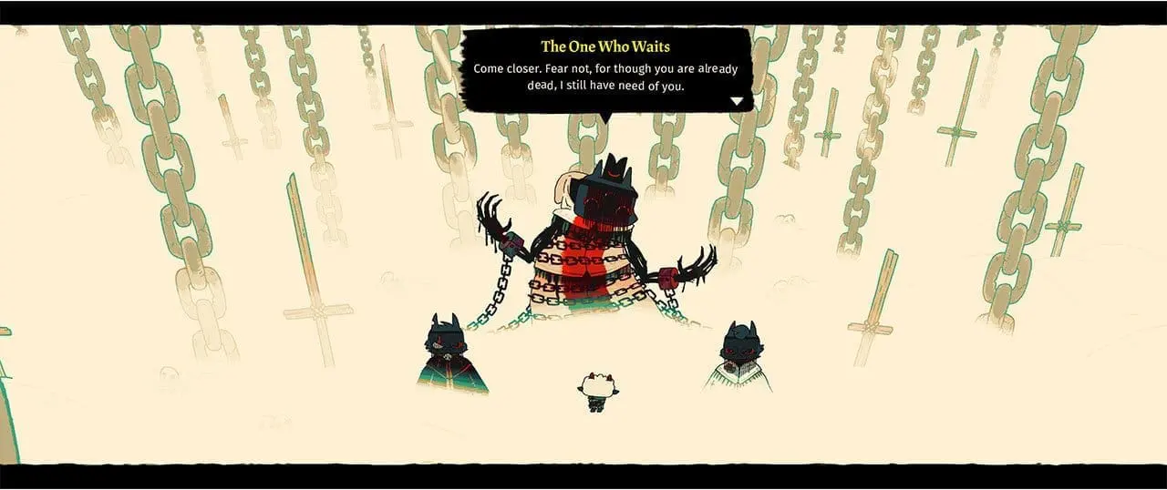 Early base area in Cult of the Lamb