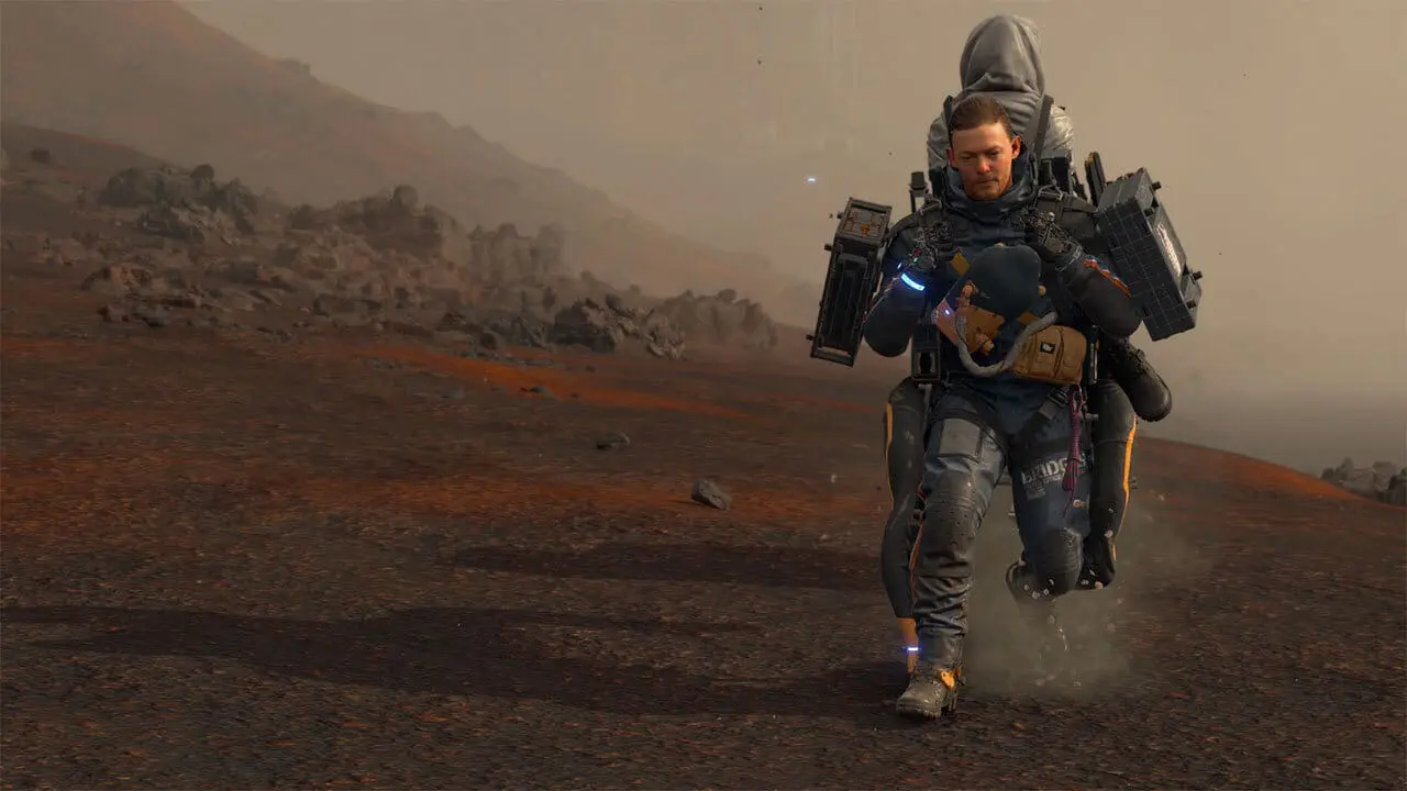 Death Stranding on PC screenshot 3 (image captured by author)