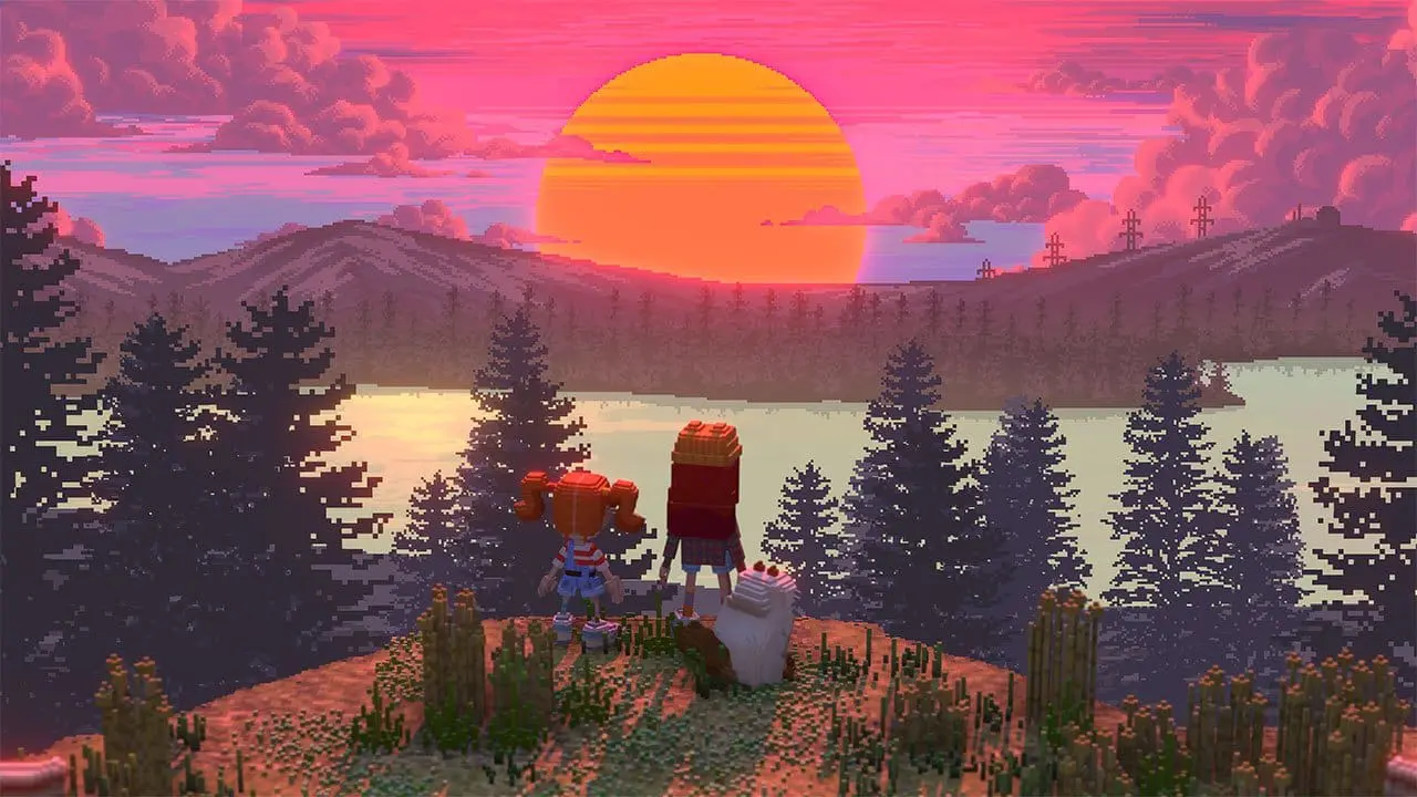 Pretty voxel world