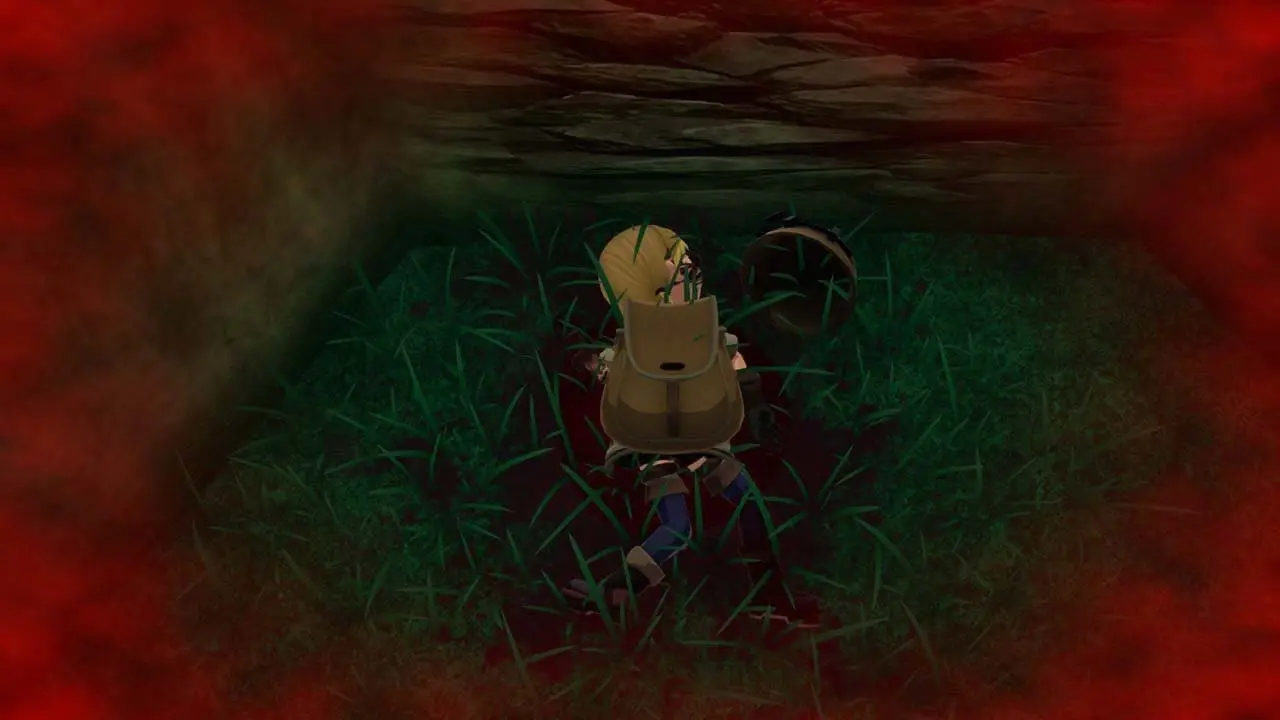Game doesnt hold back on the anime gore.jpg