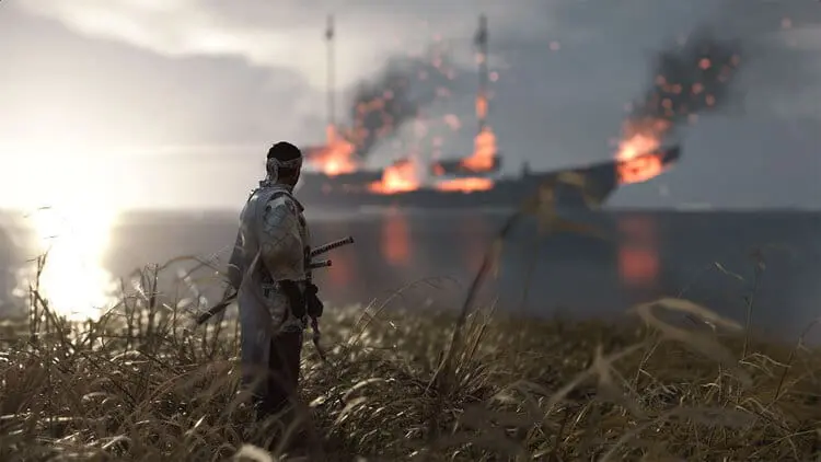 Ghost of Tsushima gameplay