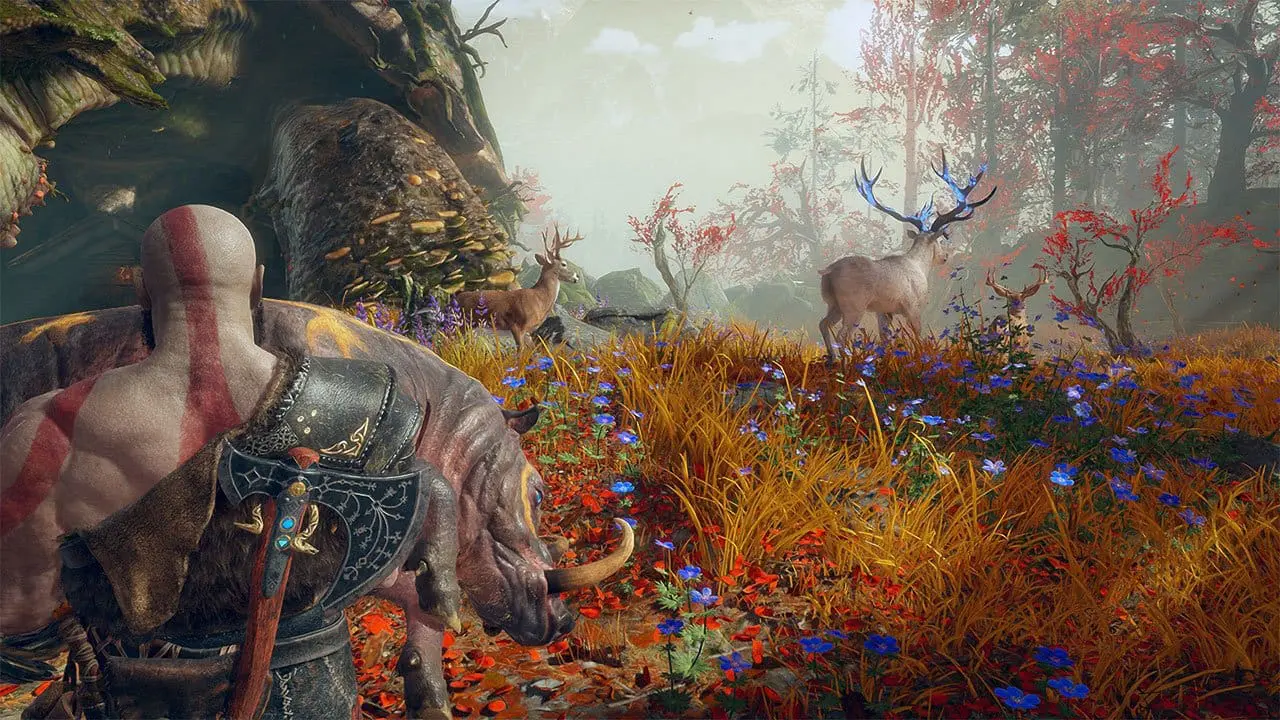 Ultra-wide PC gameplay