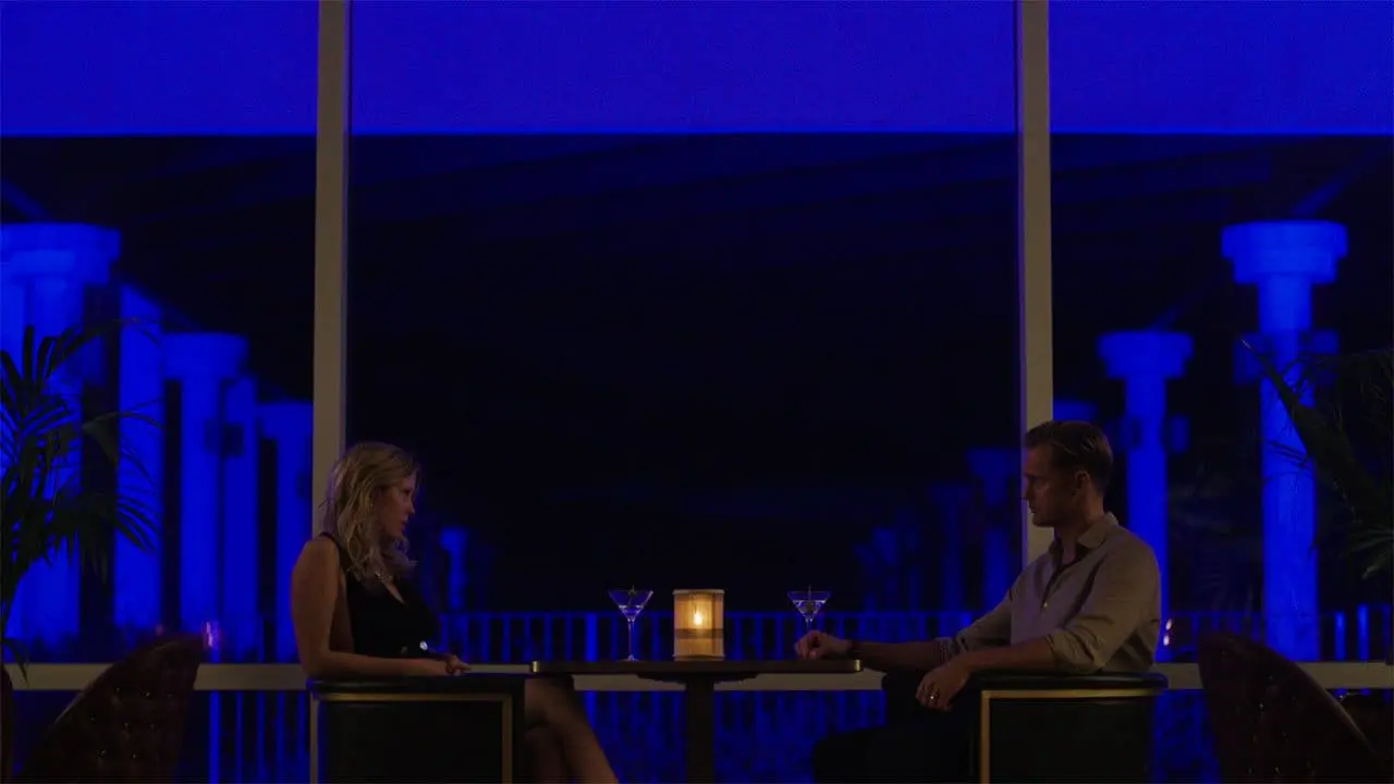 Alexander Skarsgård as James in Infinity Pool