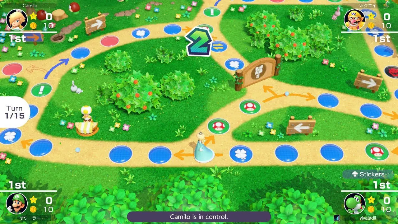 Online play screenshot