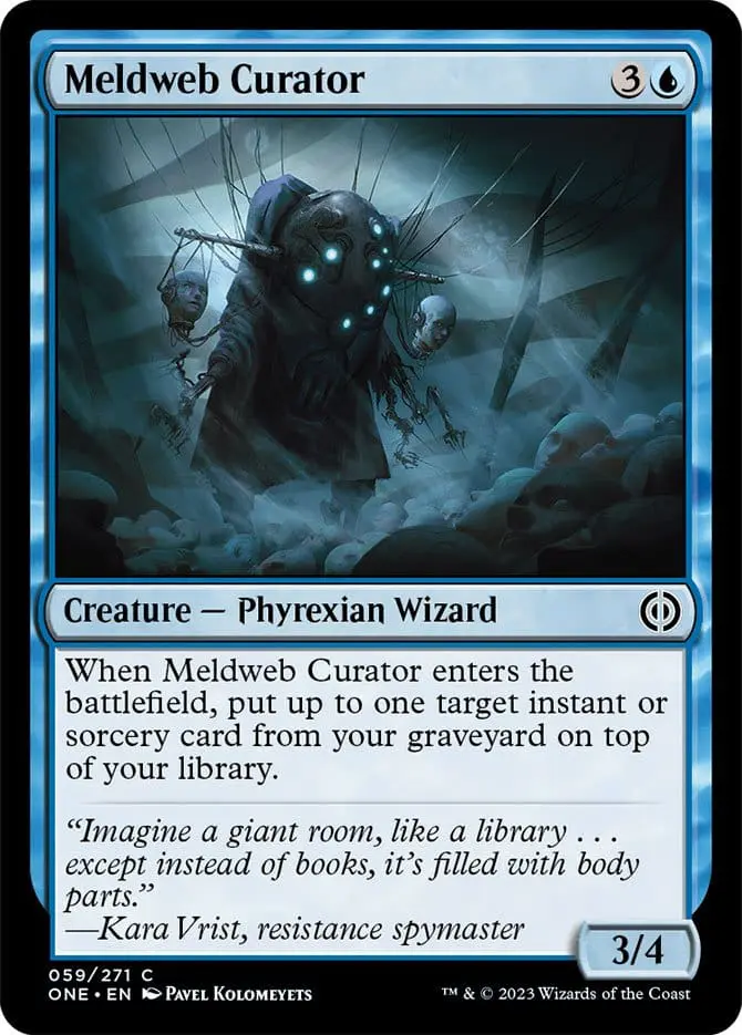 Meldweb Curator card