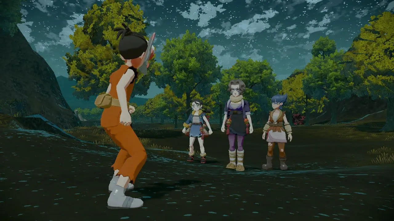 Out in the field facing multiple Pokémon