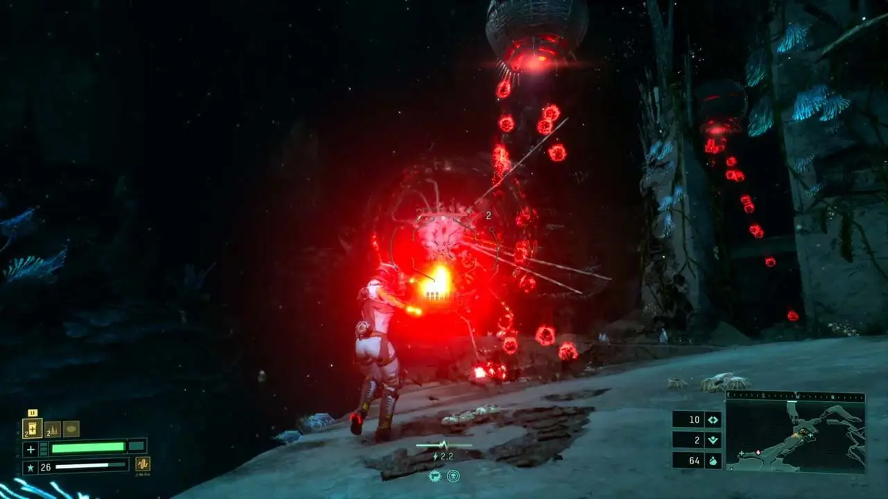 Returnal Sunface Fragment 6 — Abyssal Scar bridge room