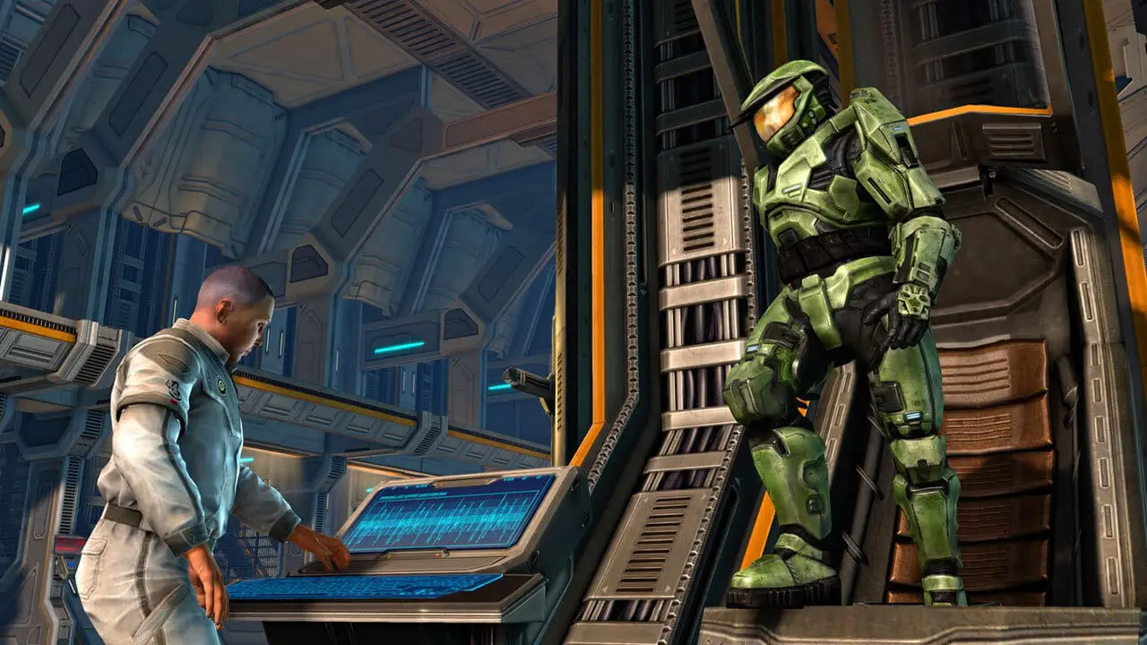 Halo: Combat Evolved — exterior encounter on the ring