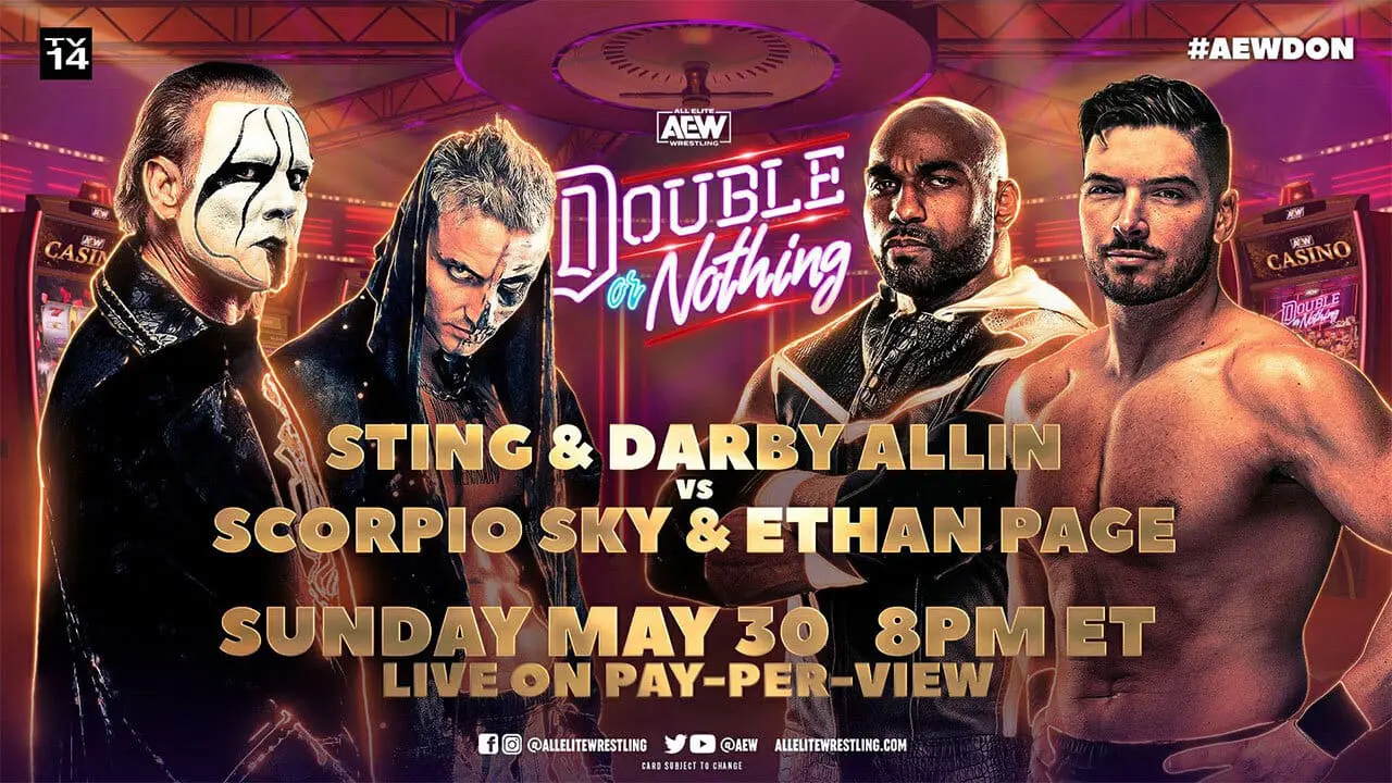 Sting & Darby Allin vs Ethan Page & Scorpio Sky