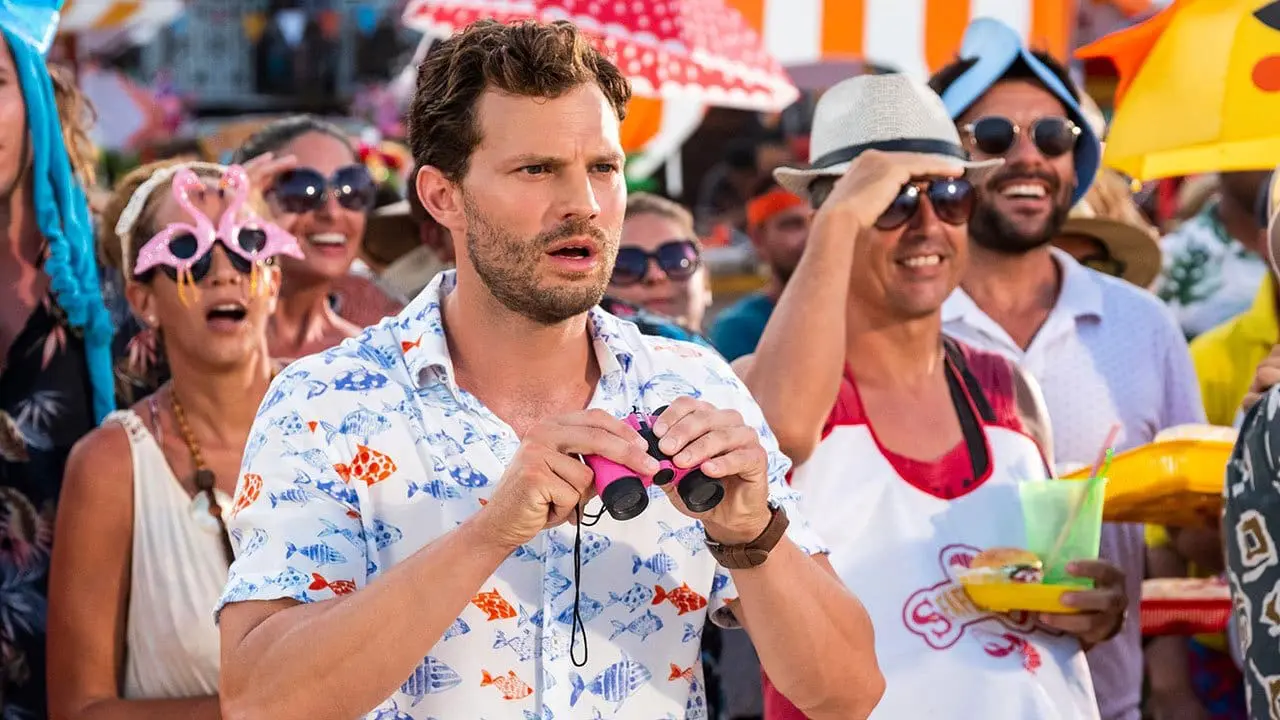Jamie Dornan in Barb and Star Go to Vista Del Mar