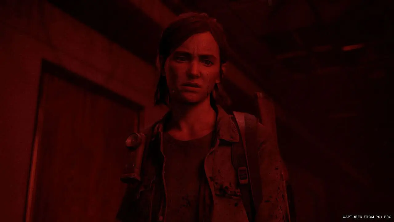 Ellie in The Last of Us Part II
