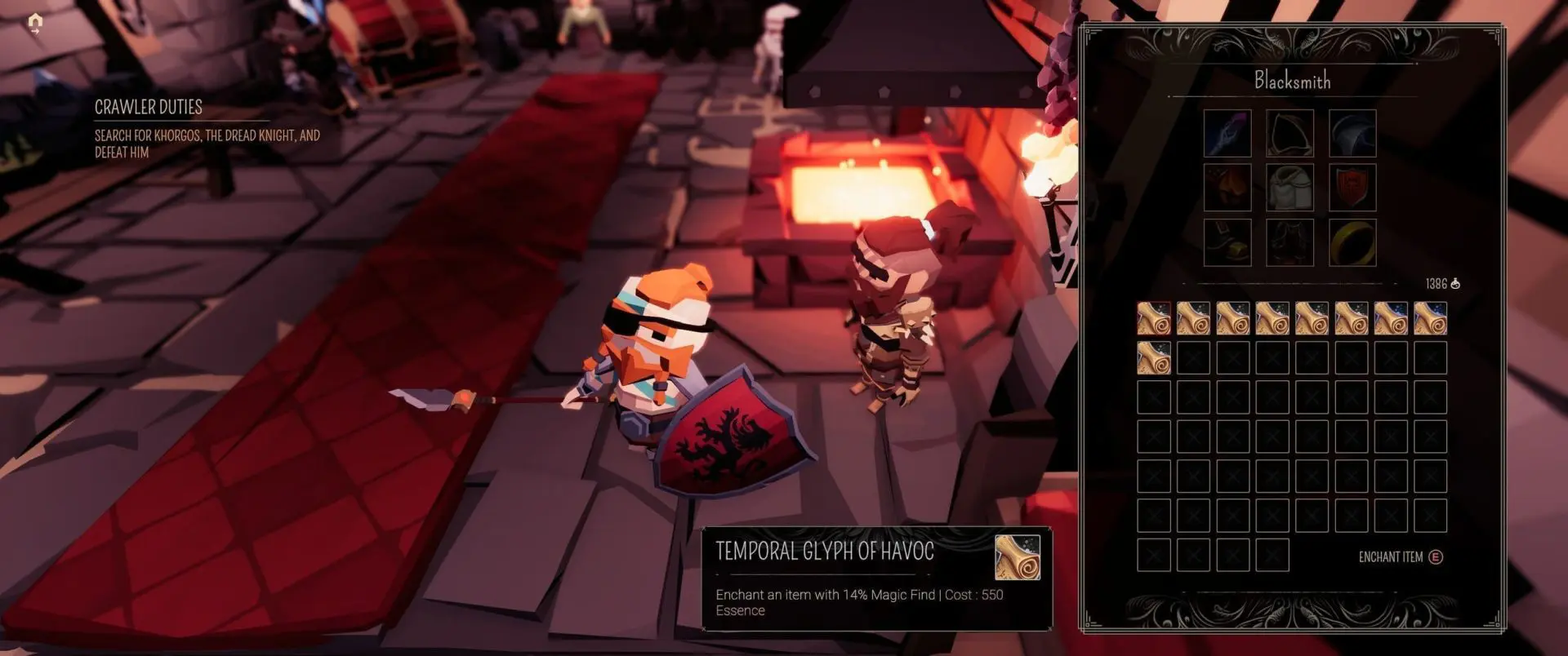 Blacksmith enhancement