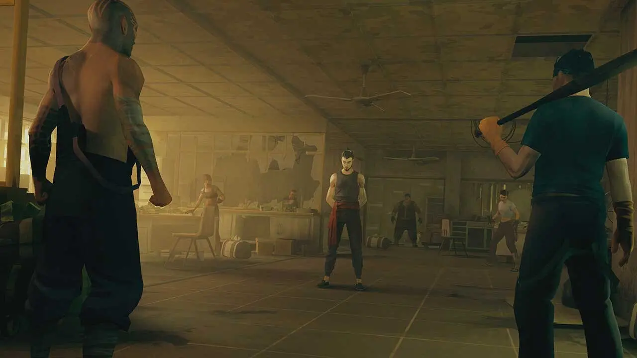 Sifu — hallway brawl homage