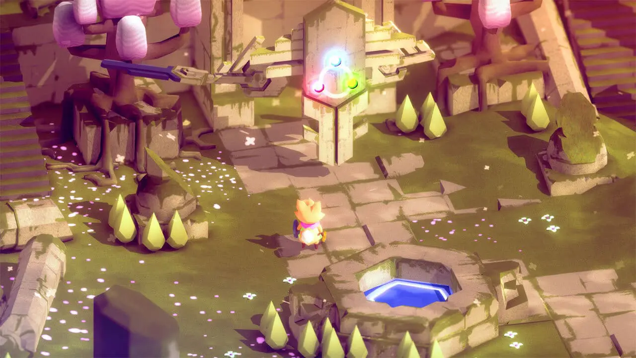 Early area in Tunic demo