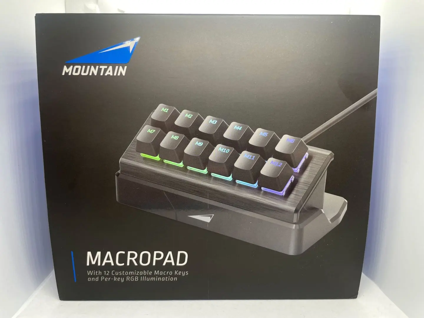 Mountain MacroPad unboxing: outer packaging