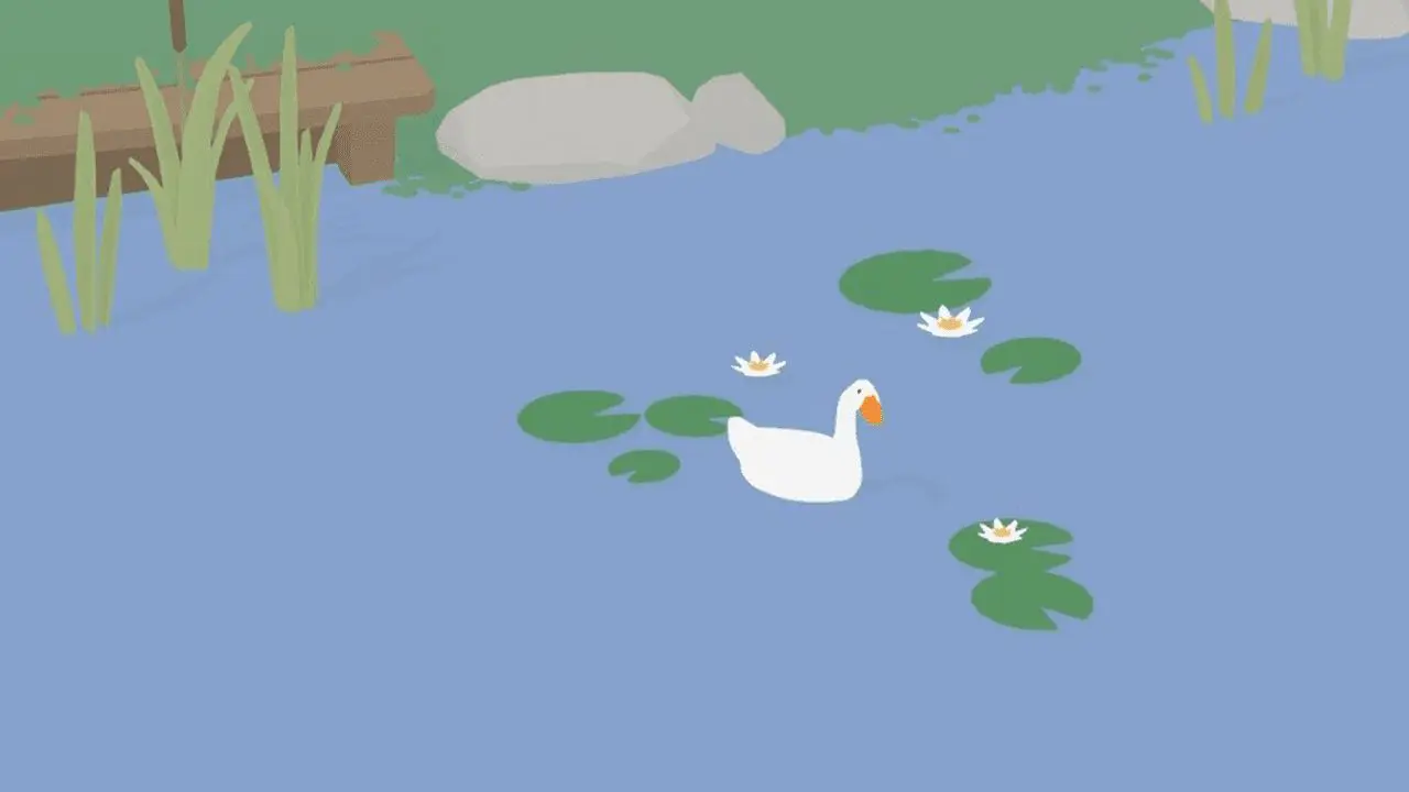Untitled Goose Game gameplay screenshot (Switch)
