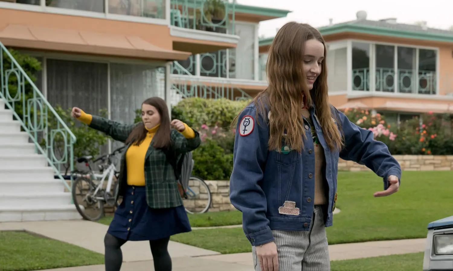 Booksmart still of Amy and Molly