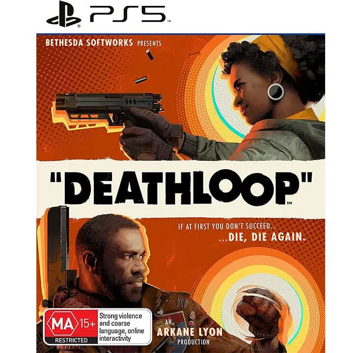 Deathloop PS5 box art