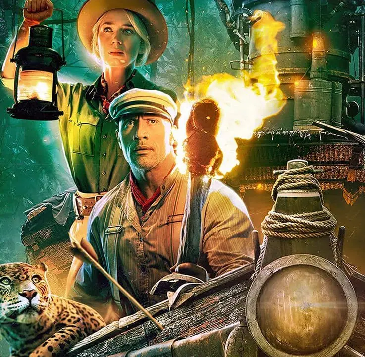 Jungle Cruise Blu-ray cover