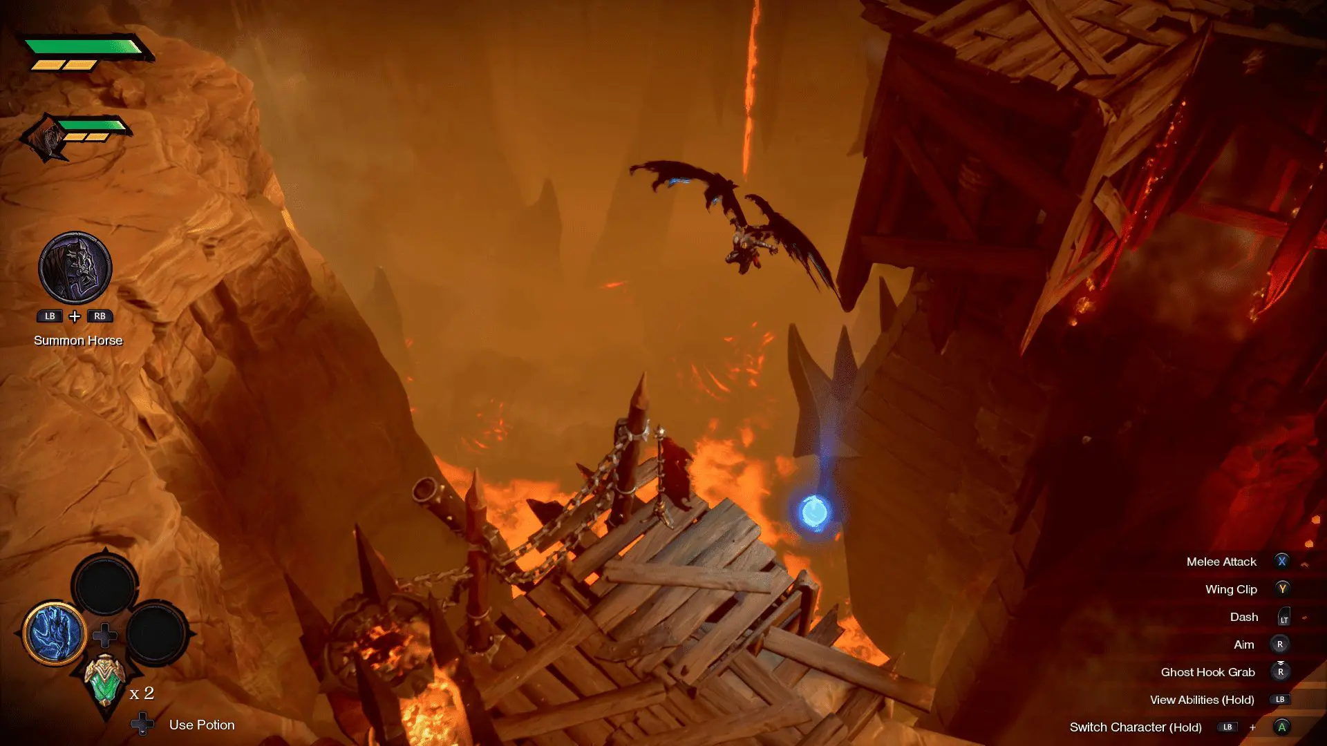War and Strife in combat — in-game screenshot