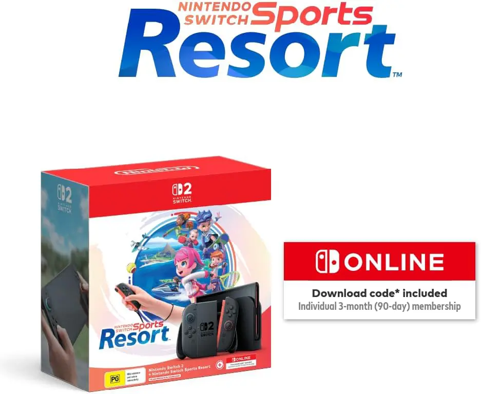 Nintendo Switch 2 + Nintendo Switch Sports Resort Bundle