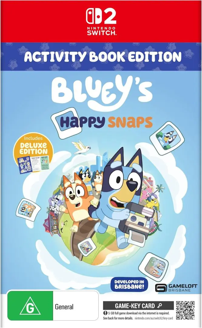 Bluey's Happy Snaps: Activity Book Edition