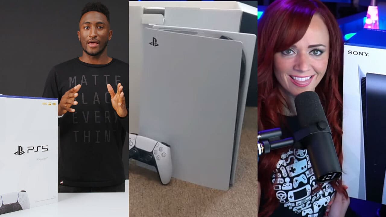 PS5 unboxing video roundup