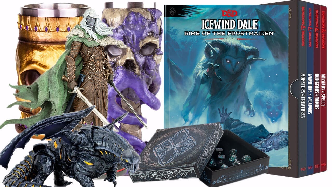 Dungeons & Dragons Gift Ideas For Young & Old Players [Christmas Gift Guide]