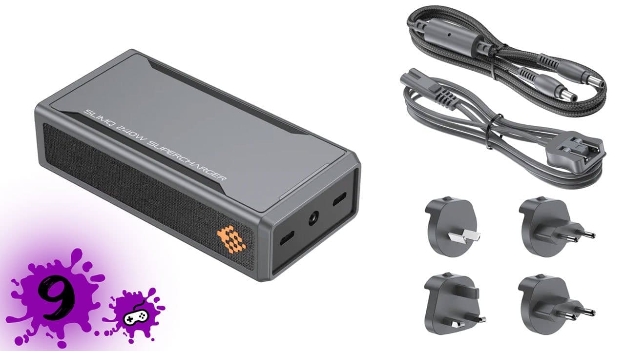 SlimQ 240W Super Charger Review – A powerful addition for gamers on the go.