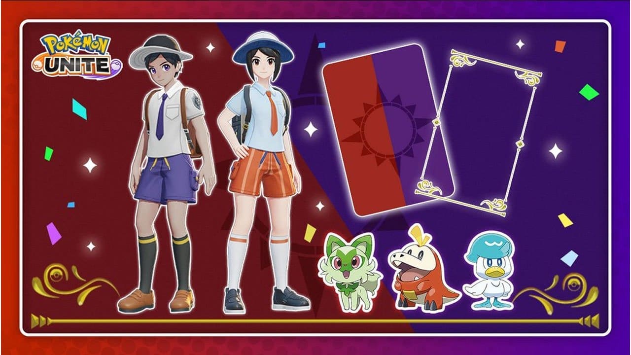 Details on Pokemon Unite x Pokemon Scarlet/Pokemon Violet launch event