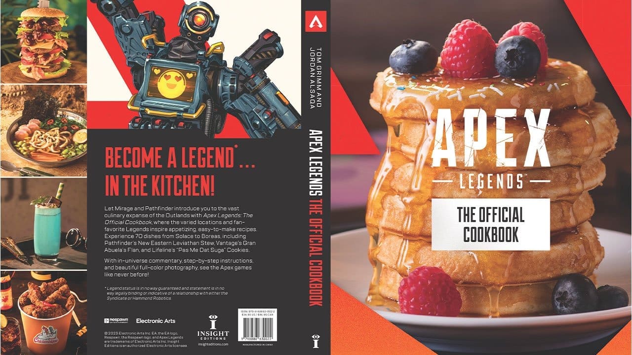 Apex Legends cookbook is now available for pre-order
