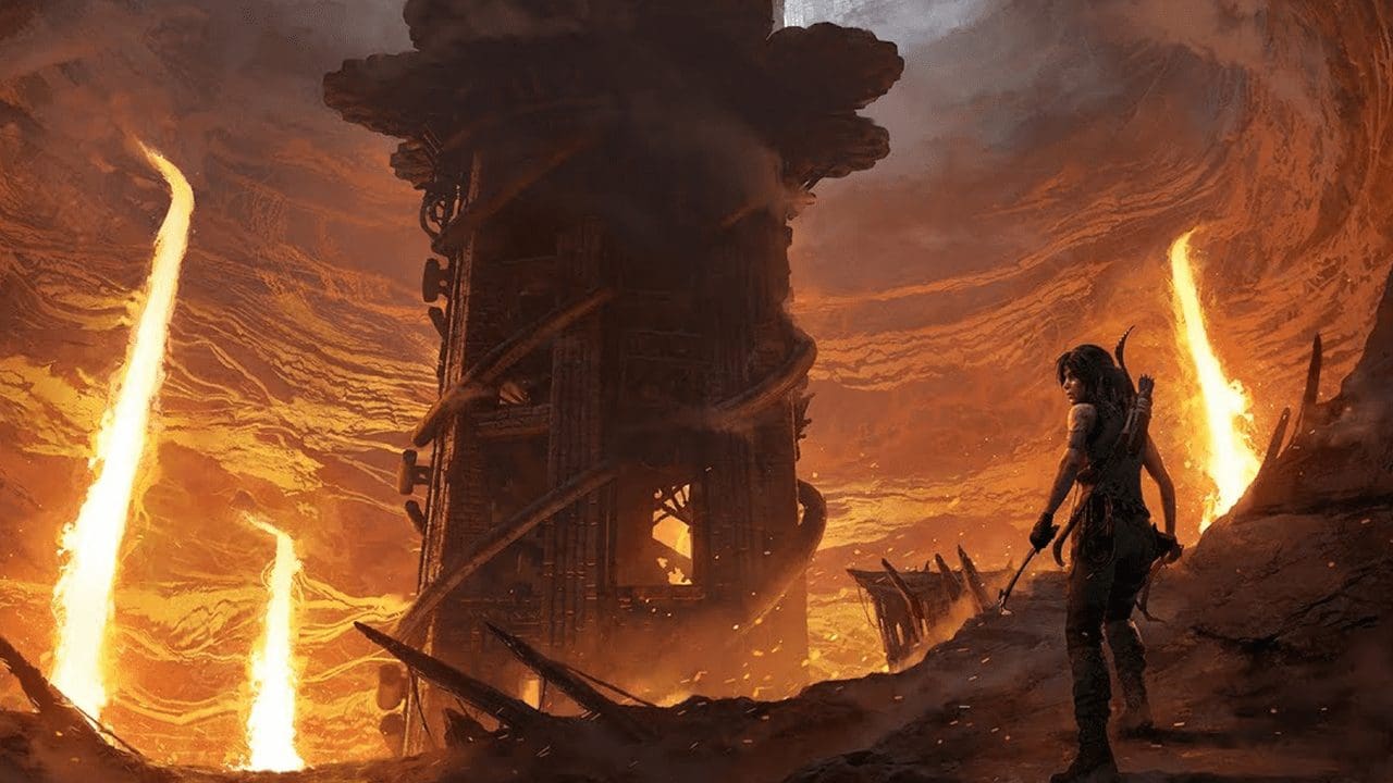 Lava-Flooded Temple Awaits The Brave In 'Shadow of The Tomb Raider's' First DLC