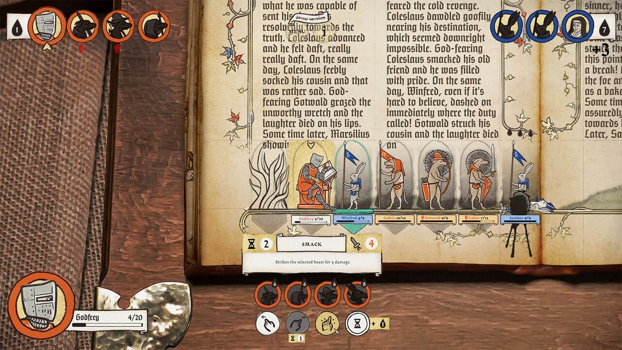 See that vine? No, thats a fire! Run!